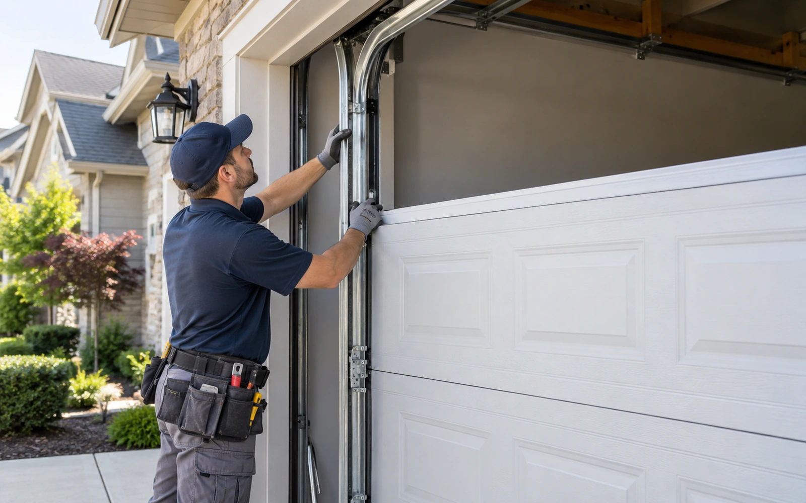 Garage door installation service