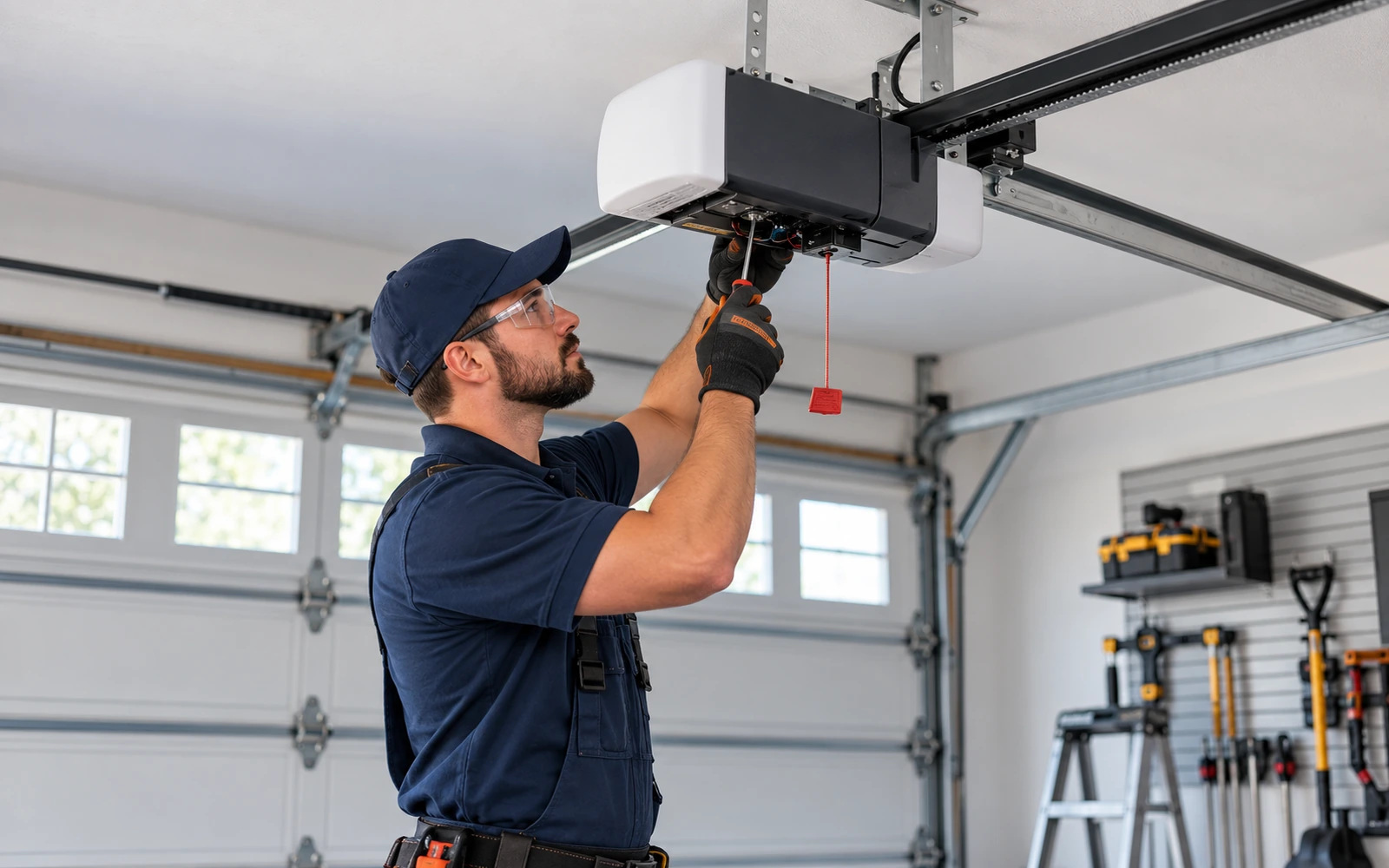 Garage door opener repair service