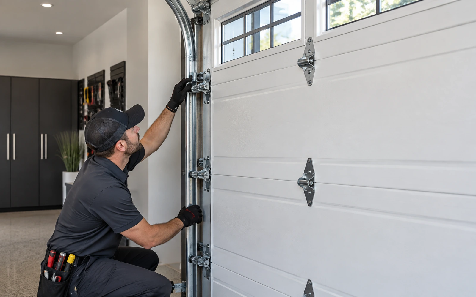 Garage door repair service