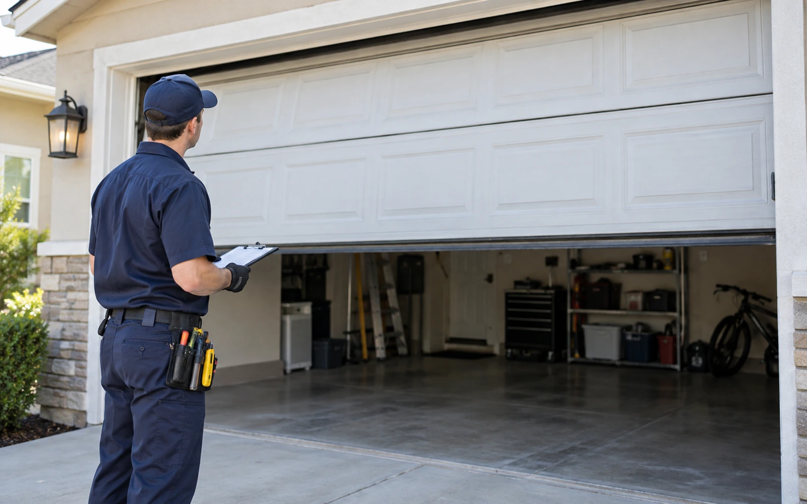 Urgent garage door repair service